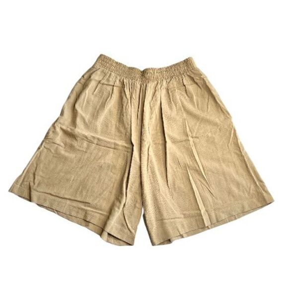 Vintage Ship N Shore size medium tan pull on shorts - Picture 2 of 8